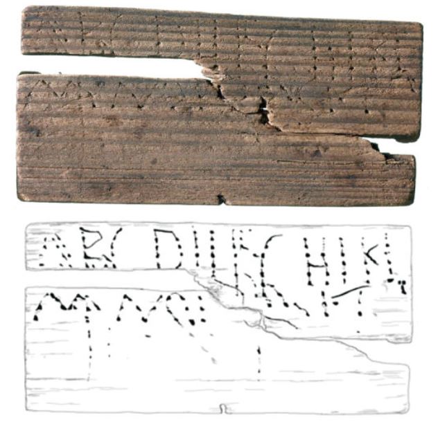 Earliest known writing in Britain